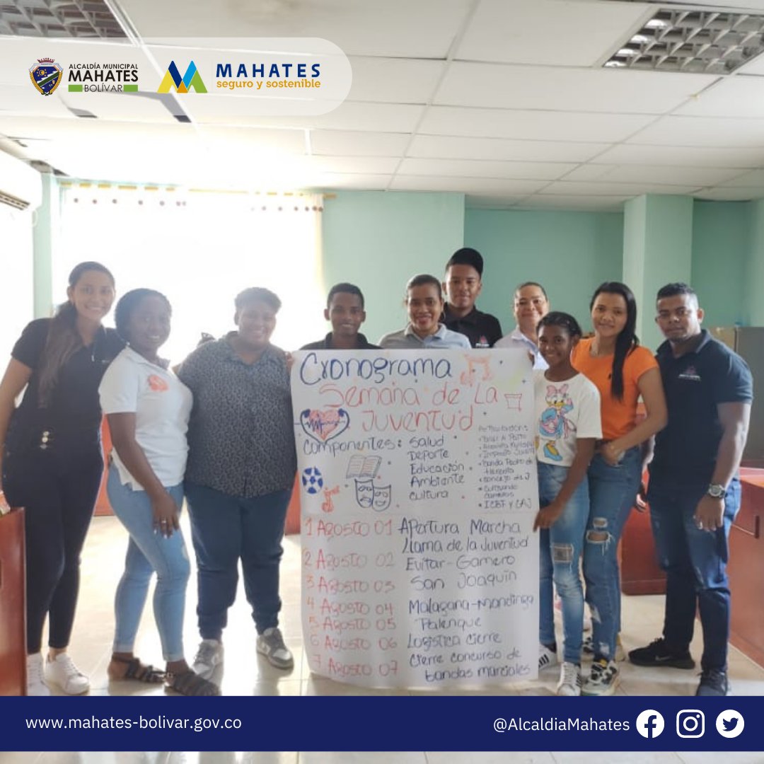 AlcaldiaMahates_oficial tweet media