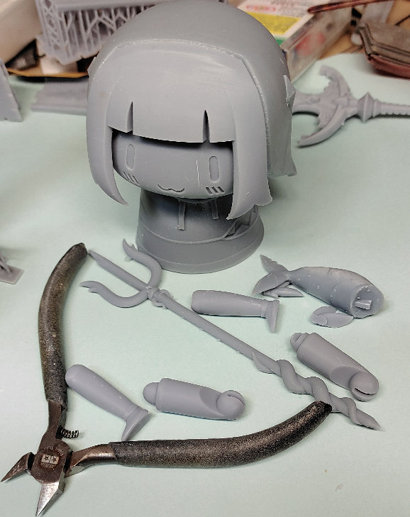 ZAN_NEKOTAMA's tweet photo. いつぞやのデフォルメぐらちゃんを、できるだけ大きくプリントアウト…と思ったら、でかすぎたw 143×89mmって馬鹿に出来ない。
2/3にして再出力中。キットにするとしたらこちらかな。
#3Dプリンター #elgoo #3Dプリント https://t.co/qmrAi06nSv