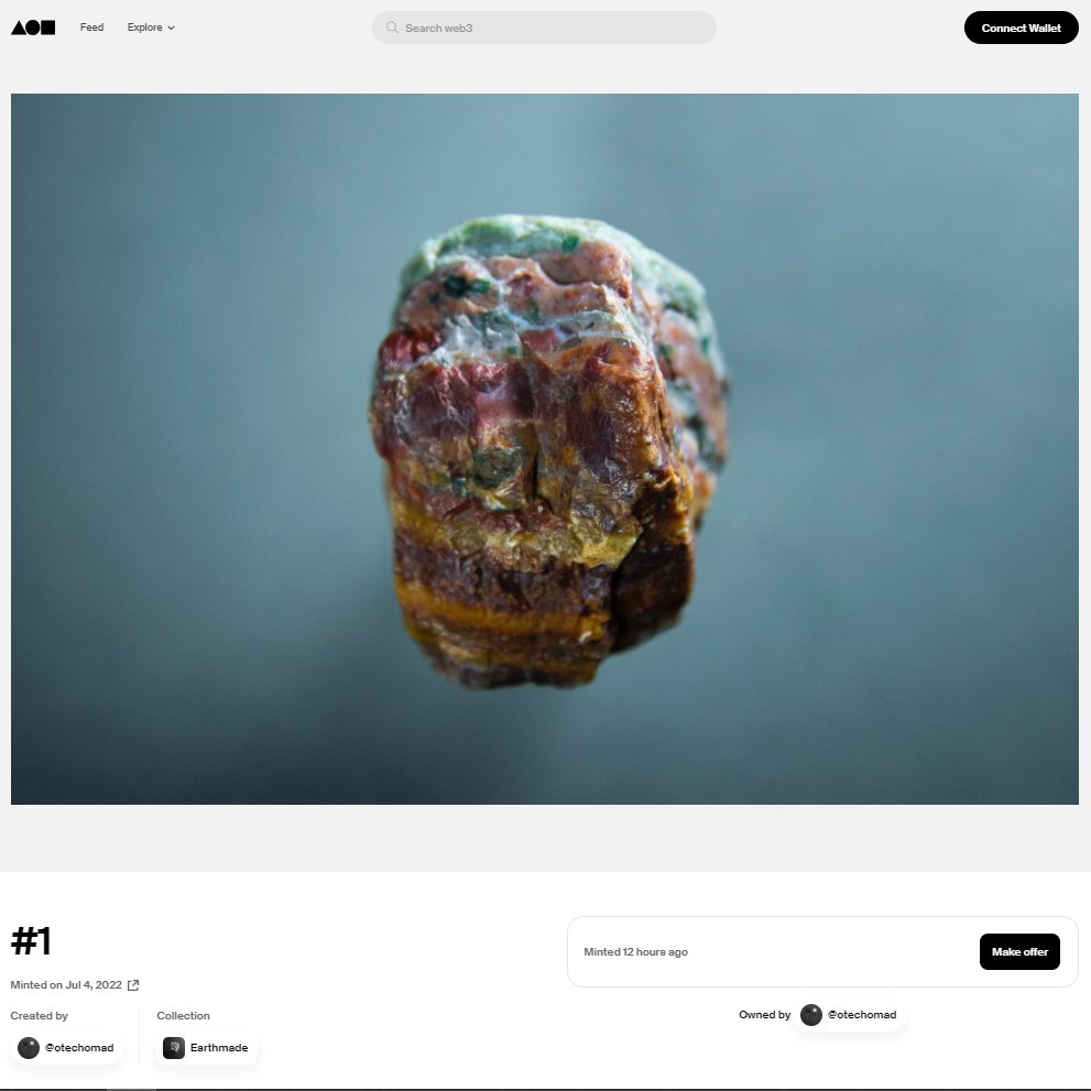 _mezolae's tweet photo. #1
Available on #WithFoundation
1/1

All the artworks in #Earthmade_Collection are entirely made by #Earth, utterly unchanged and preserved in their pristine form.
Developed by #Nature, this is the outcome of the most fundamental form of #generative_art.

#Earthmade by @otechomad https://t.co/jppwNlSAk2