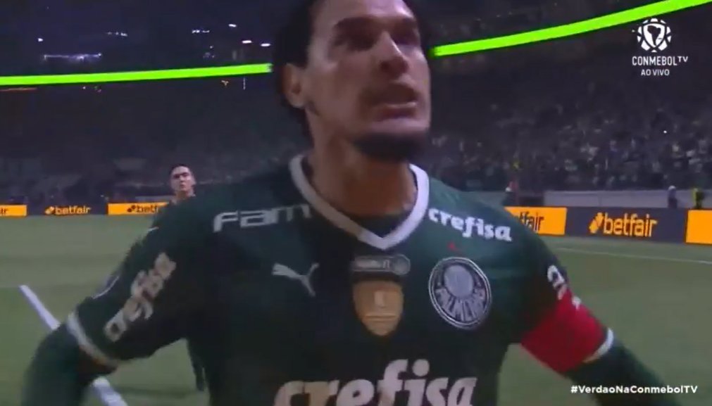 GOOOOOOOOOOLLL! Gustavo Gómez faz o quarto do Palmeiras na partida