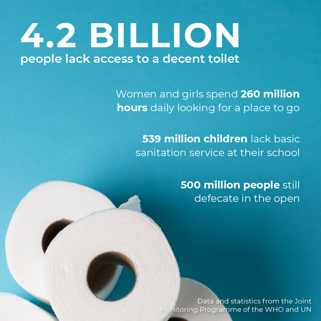 waterforpeople's tweet photo. How often do you think about the luxury of flushing?
🚽🚽🚽 https://t.co/4CXvBERc8Q