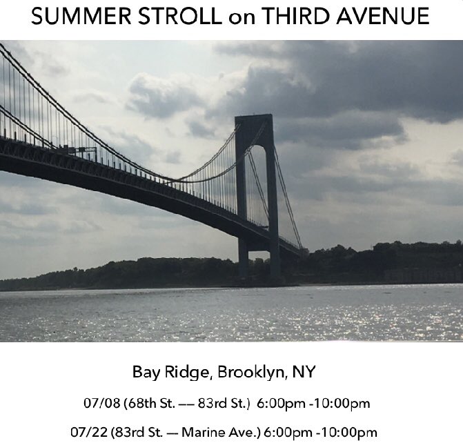 RidgeReporter's tweet image. Summer Stroll #BayRidge #summerstrollonthird July 2022 Details - Bay Ridge, Brooklyn, NY