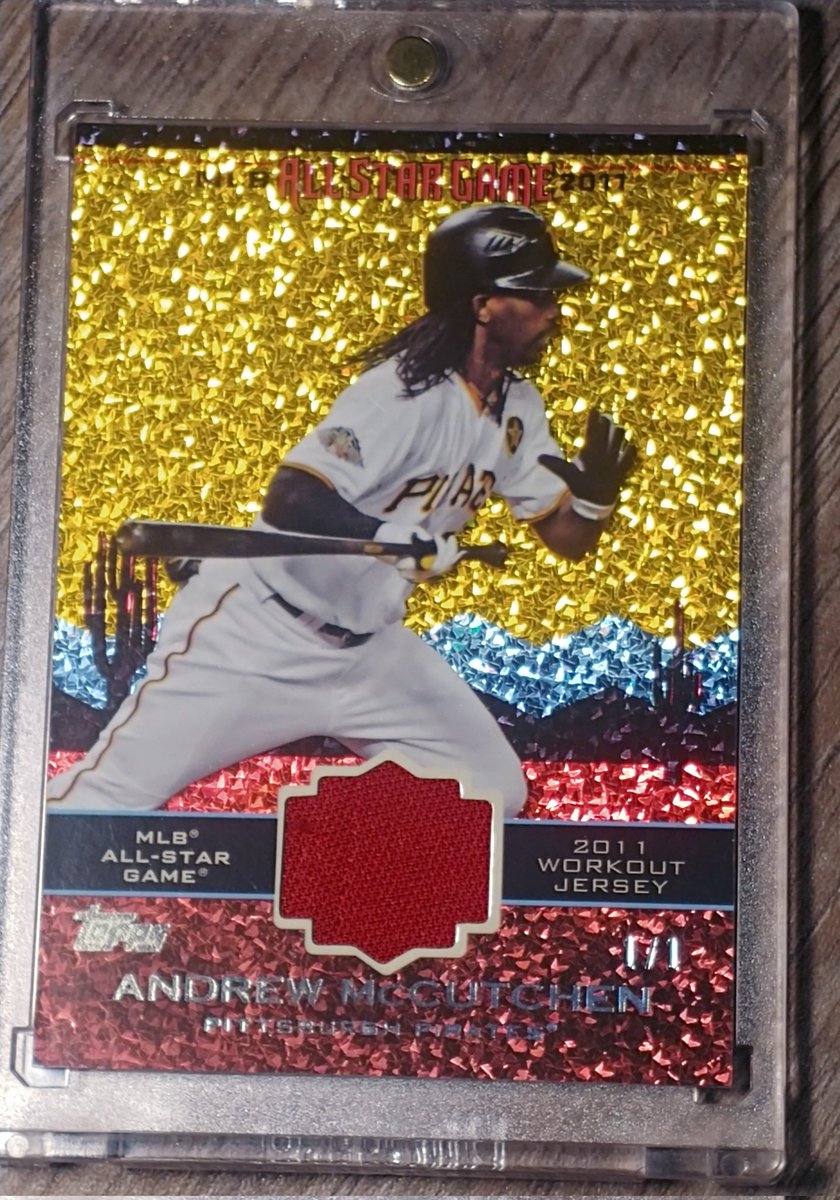 CollectingCutch's tweet photo. Just wanted to show off my favorite card I own in the historic 2011 Topps Update set.
2011 Topps Update All Star Stitches Canary 1/1
#CutchPC https://t.co/Grmh2FZTVw