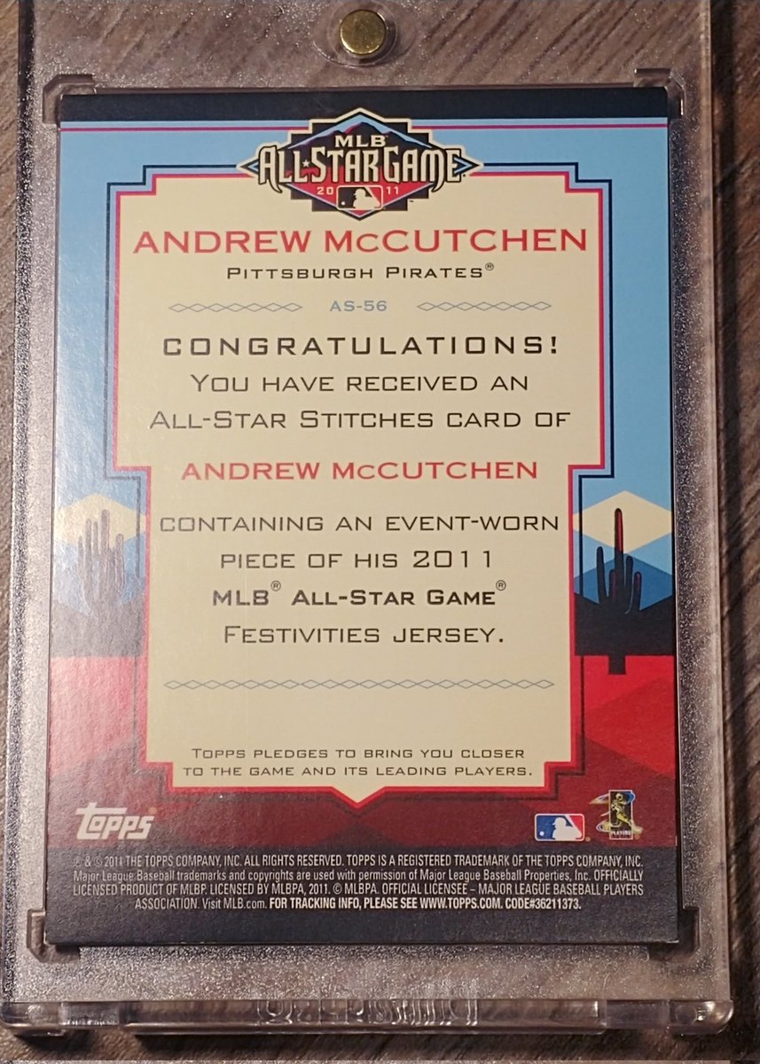 CollectingCutch's tweet photo. Just wanted to show off my favorite card I own in the historic 2011 Topps Update set.
2011 Topps Update All Star Stitches Canary 1/1
#CutchPC https://t.co/Grmh2FZTVw