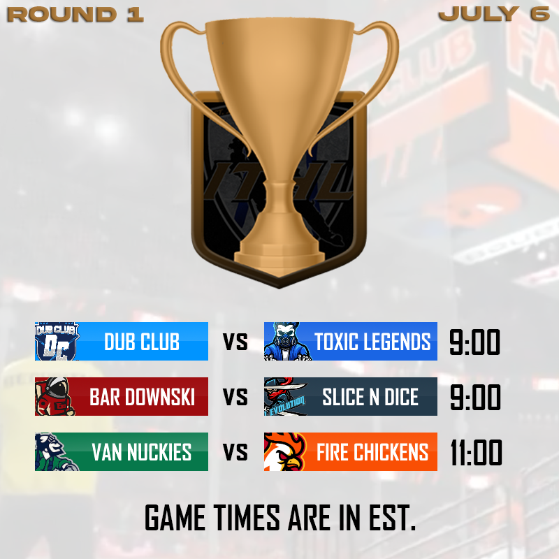 PLAYOFF HOCKEY! 🏆

<a href="/DubClubHC/">DubClub</a> vs Toxic Legends (2-0 TOX)
📺twitch.tv/jasonx1755

<a href="/BardownskiITHL/">Bardownski Hockey</a> vs Slice N Dice (2-0 BD)
📺twitch.tv/mgrplay

<a href="/nuckieseashl/">Vancouver Nuckies</a> vs <a href="/CO_FireChickens/">ITHL Colorado Fire Chickens</a> (2-0 VAN)
📺twitch.tv/sumwhitedude145