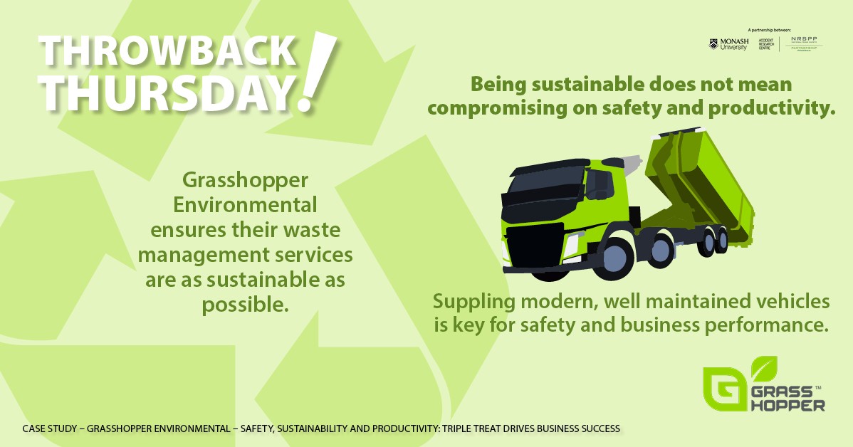 NRSPPaus's tweet photo. Grasshopper Environmental believe safety, sustainability and productivity are connected and complementary. You do not need to compromise one to achieve another.
#safety #sustainability #productivity #roadsafety #nrspp https://t.co/bsOHYgnfqT