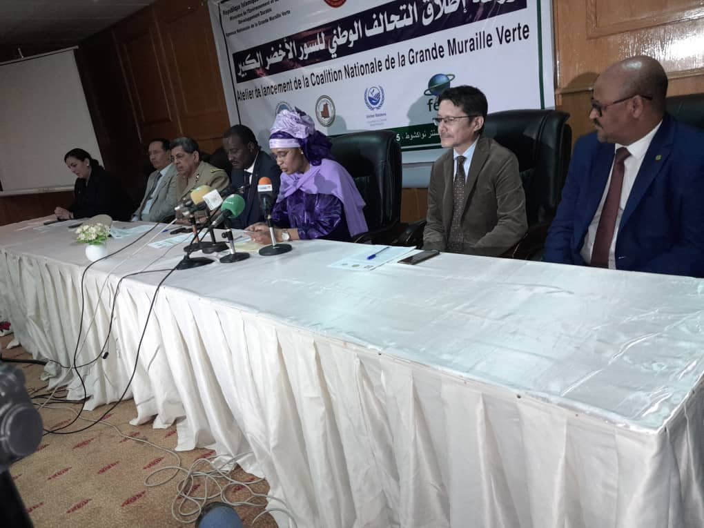 @FAOMauritania a participé à l’atelier du lancement de la Coalition Nationale de la @GreenWallAfrica organisée par L’#ANGMV/@rim_medd en collaboration avec l’Agence Panafricaine de la Grande Muraille Verte & @UNCCCD @ONUMauritanie @auggwi @panegmv