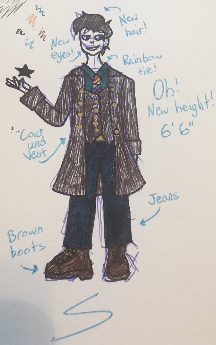 DashenPager's tweet photo. Time for a series of redesigns! We’re starting off with S! My multiverse maniac! #pagerverse #pagersart #pagerscreations #art #oc #ocrefrence #redesign https://t.co/NQbbGmcZaH