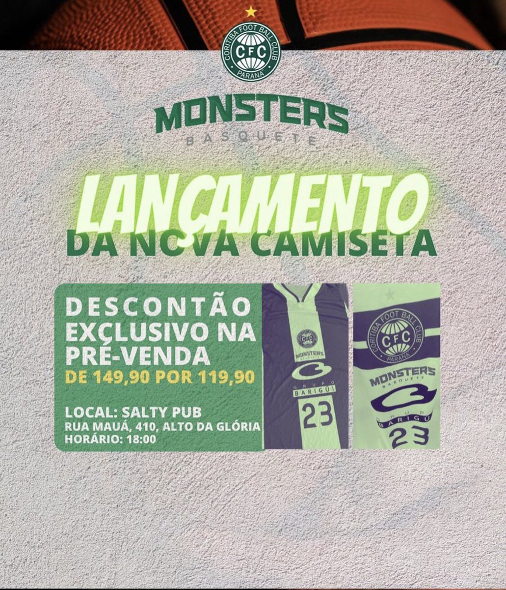 CoxaMonsters's tweet photo. Amanhã é dia do nosso lançamento do novo manto pra essa temporada!!! 18hrs no SaltyPub https://t.co/RGzZA6nPJ2