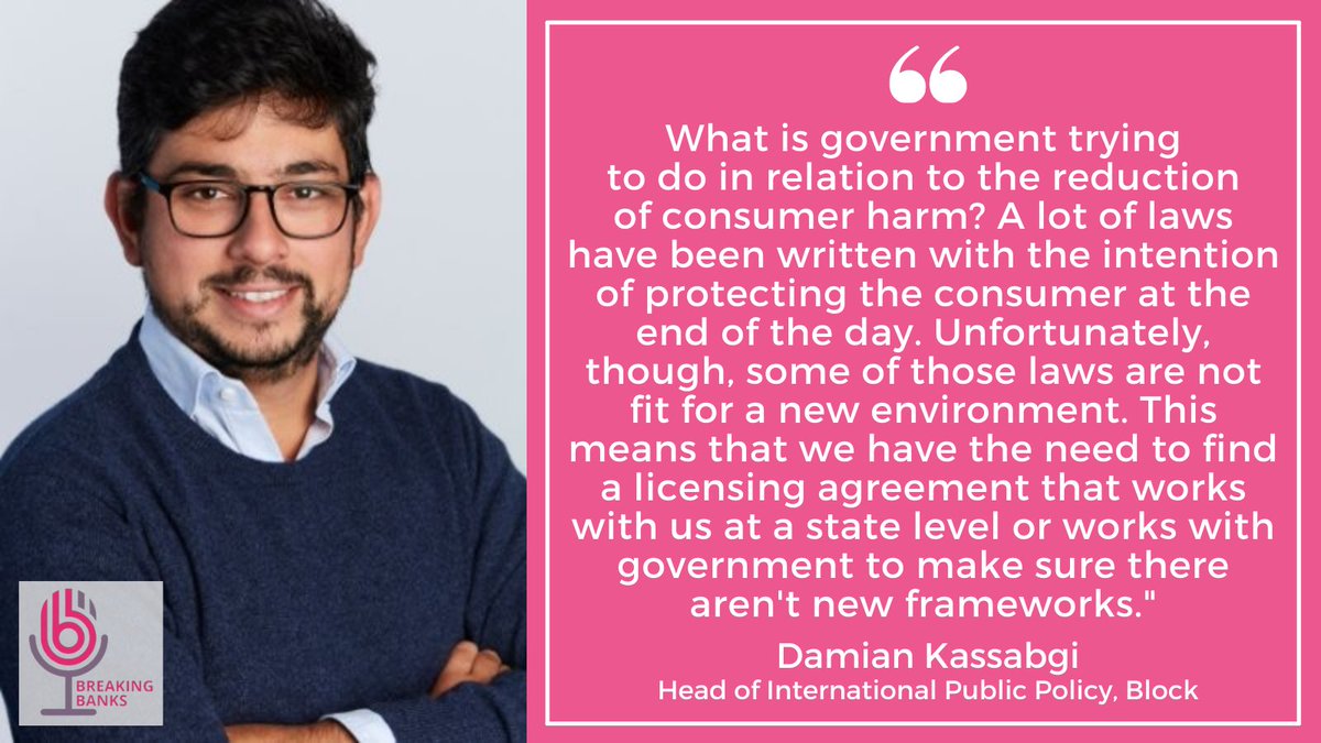 Breaking Banks (@breakingbanks1) on Twitter photo Looking at #payments through a public policy lens, <a href="/BrettKing/">Brett King #TheFuturists #OptimalHumanity ✈️</a> hosts <a href="/Kassabgi/">Damian Kassabgi</a>, Head of International Public Policy at <a href="/blocks/">Block</a>, to share insights with his strong grasp of public policy 💲🤝🌎
⏩ bit.ly/3Nrxq6s
Sponsored by <a href="/Austrade/">Austrade</a>
bit.ly/3P0YnPp Looking at #payments through a public policy lens, <a href="/BrettKing/">Brett King #TheFuturists #OptimalHumanity ✈️</a> hosts <a href="/Kassabgi/">Damian Kassabgi</a>, Head of International Public Policy at <a href="/blocks/">Block</a>, to share insights with his strong grasp of public policy 💲🤝🌎
⏩ bit.ly/3Nrxq6s
Sponsored by <a href="/Austrade/">Austrade</a>
bit.ly/3P0YnPp