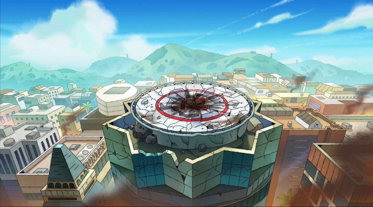 Got to paint the battle stage from #Amphibia S3 All In
BG design by <a href="/Alex_Delart/">Alex De La Fuente~ Available for BG design work</a> 
Art Directed by <a href="/SunJae1_Lee/">Sun Jae Lee | Looking For Work</a> and <a href="/AmyQHuang/">⭐️Amy Huang ⭐️</a>