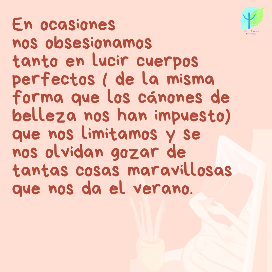 RuthLC10's tweet photo. Tu cuerpo no tiene que cambiar para disfrutar del verano simplemente empiezas a disfrutar y agradecerle a tu cuerpo todo lo que hace por ti! 🧡🌈🥰

Si quieres empezar a tomar terapia y quieres informes puedes mandarme un mensaje de WhatsApp ✅ al 56 2824 8181. https://t.co/6yJiDuCN9y
