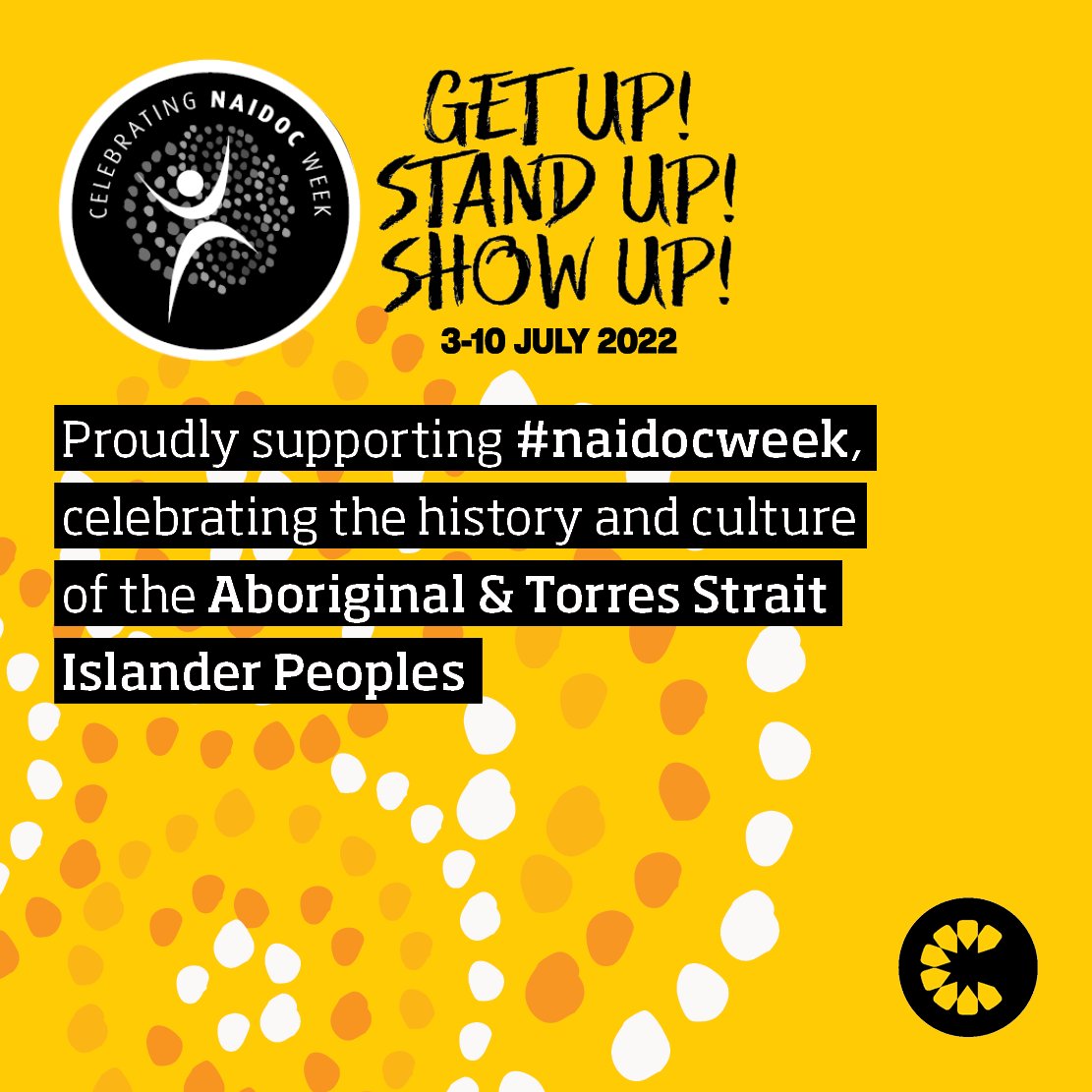 coverforce's tweet photo. #NAIDOCWeek2022 theme Get Up! Stand Up! Show Up! - invites all Australian to celebrate the history, culture, and achievements of the Aboriginal and Torres Strait Islander peoples. Learn more about a #NAIDOCWeek event happening near you with @naidocweek.
#coverforce #NAIDOC https://t.co/q3Fg8sAldY