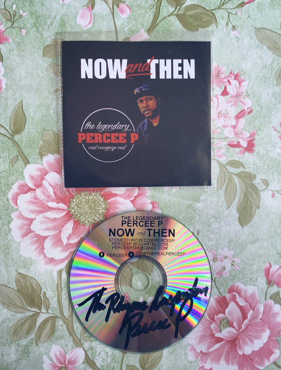 HtownSobetty's tweet photo. The Legendary Percee P “Now and Then”💿 22 tracks of straight Hip-Hop Fire.🔥🔥🔥
#PerceeP #NowandThen #TheRhymeInspector #hiphop #compactdisc https://t.co/mtt9QQHWSD