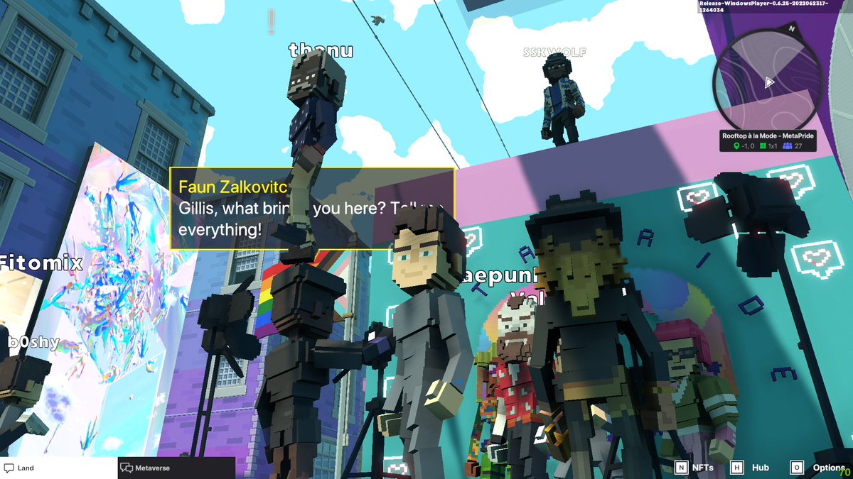 RenaeHlody's tweet photo. @TheSandboxGame @METAPRIDELAND I just participated in the #BelongingWeek contest for a chance to win a Progress Flag NFT! Check out my screenshot below!
👇 https://t.co/CZk87Bciqk