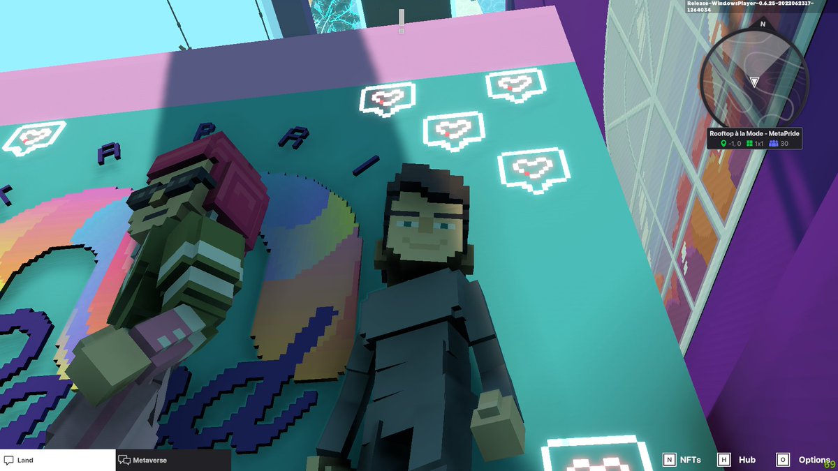 KaleighHoders's tweet photo. @TheSandboxGame @METAPRIDELAND I just participated in the #BelongingWeek contest for a chance to win a Progress Flag NFT! Check out my screenshot below!
👇 https://t.co/xpGp1cdG7Q