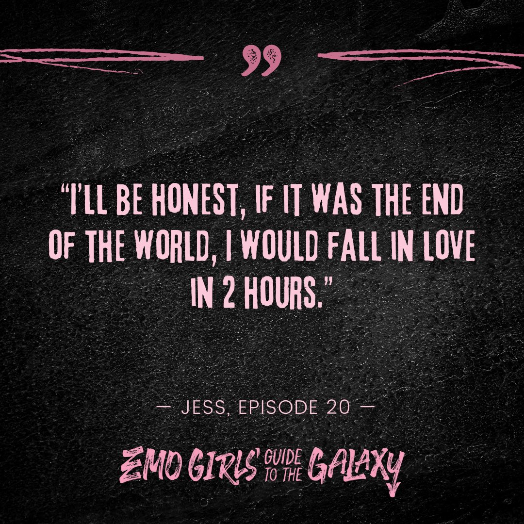emogirlsguide's tweet photo. It’s the end of the world as we know it, and we all feel fine.

Listen to our latest episode: https://t.co/VVyydcALeK https://t.co/6JnEAjWvFm