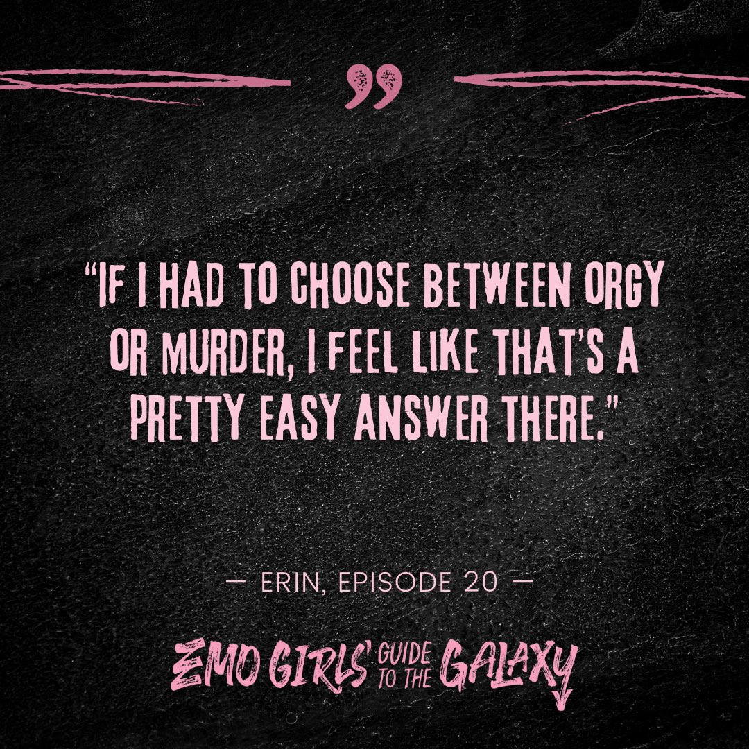 emogirlsguide's tweet photo. It’s the end of the world as we know it, and we all feel fine.

Listen to our latest episode: https://t.co/VVyydcALeK https://t.co/6JnEAjWvFm
