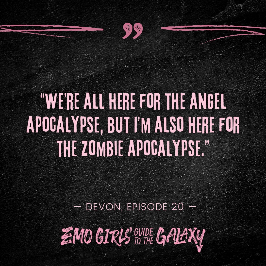 emogirlsguide's tweet photo. It’s the end of the world as we know it, and we all feel fine.

Listen to our latest episode: https://t.co/VVyydcALeK https://t.co/6JnEAjWvFm