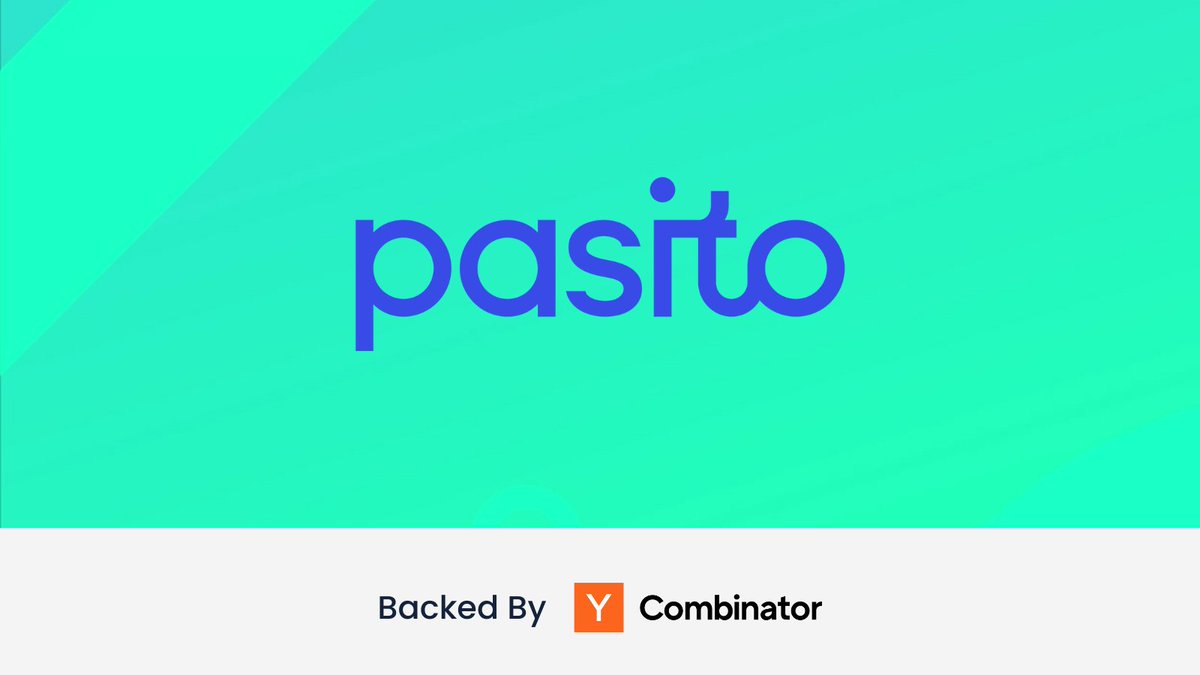 We are happy to announce that @joinpasito is now backed by @ycombinator. Y Combinator has backed companies like @GustoHQ, @Rippling, @checkr, @LatticeHQ, and @PaveComp. This puts us in an exceptional position to save companies and employees money at scale.