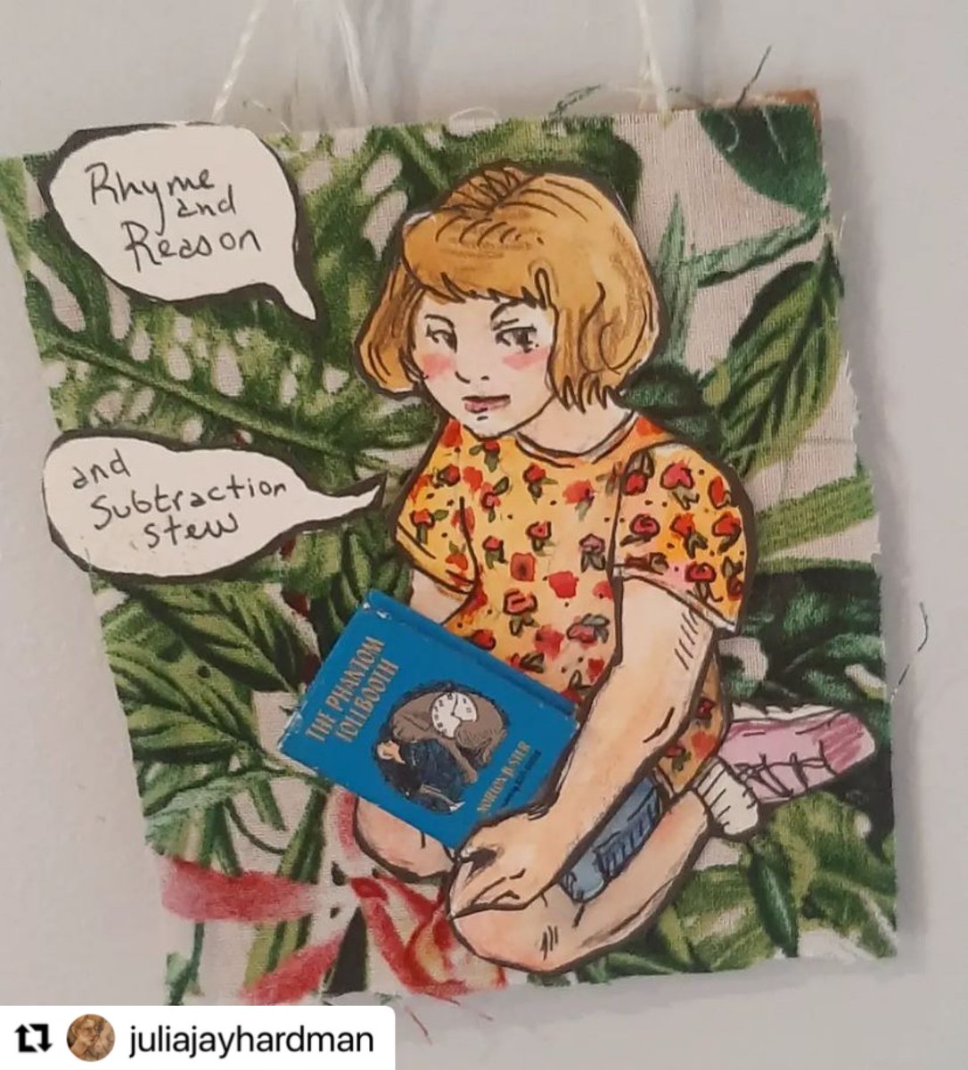 Re-sharing from @juliajayhardman … 
Poppet a day. Guess this is child me.

#delawarefunaday #phantomtollbooth