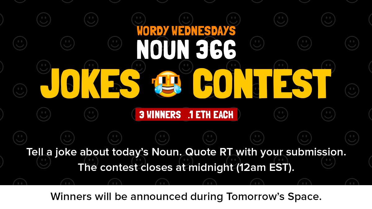 zerorightsmedia's tweet photo. CONTEST TIME! 

✨Noun 366…SATURN NOUN✨

Got jokes!? Quote retweet your “Saturn noun” joke for a chance to win monayyyyyy (3 people win 0.1 ETH!) https://t.co/Z4Sx5m4j30