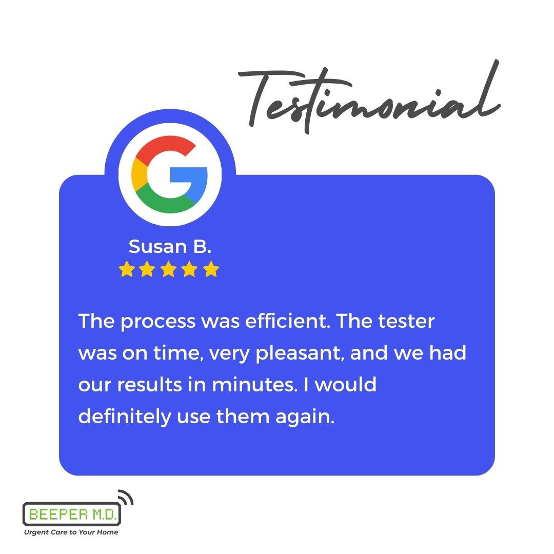 We know the last thing you want to do when you're feeling under the weather is leave your home. 🤧 The next time you are ill, call BeeperMD! We are an At-Home Urgent Care that comes straight to you. We will give the 5-star treatment you deserve!
🌐 beepermd.com
⏰ 24/7