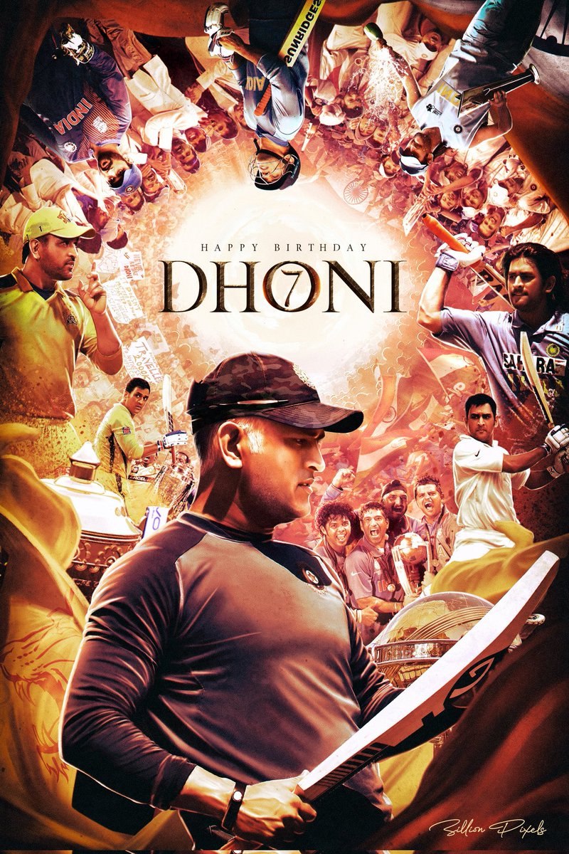 Roykrish2's tweet photo. ✨H B Day Mahi💗✨              #HBDIconOfMillionsDhoni #HappyBirthdayDhoni #HappyBirthdayMSDhoni #GOAT𓃵 #Mahi #DhoniBirthdaySpecial #Dhoni #WorldMSDiansDay #MSDhoni #MSDians https://t.co/bZrHWSOsZY