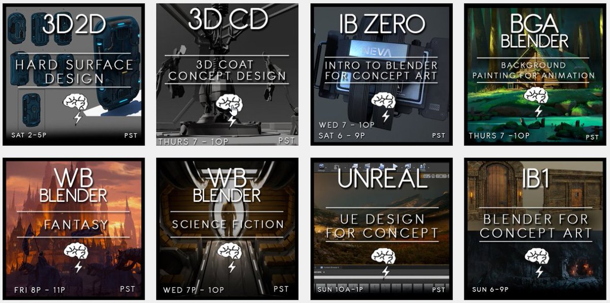 BrainstormSch's tweet image. 3D is becoming ever more mainstream in the concept art industry and as a result Brainstorm School is offering 
a larger assortment of 3D classes to get artists ready for a prosperous career. 

brainstormschool.com/3dconcept
#brainstormschool #3dclass