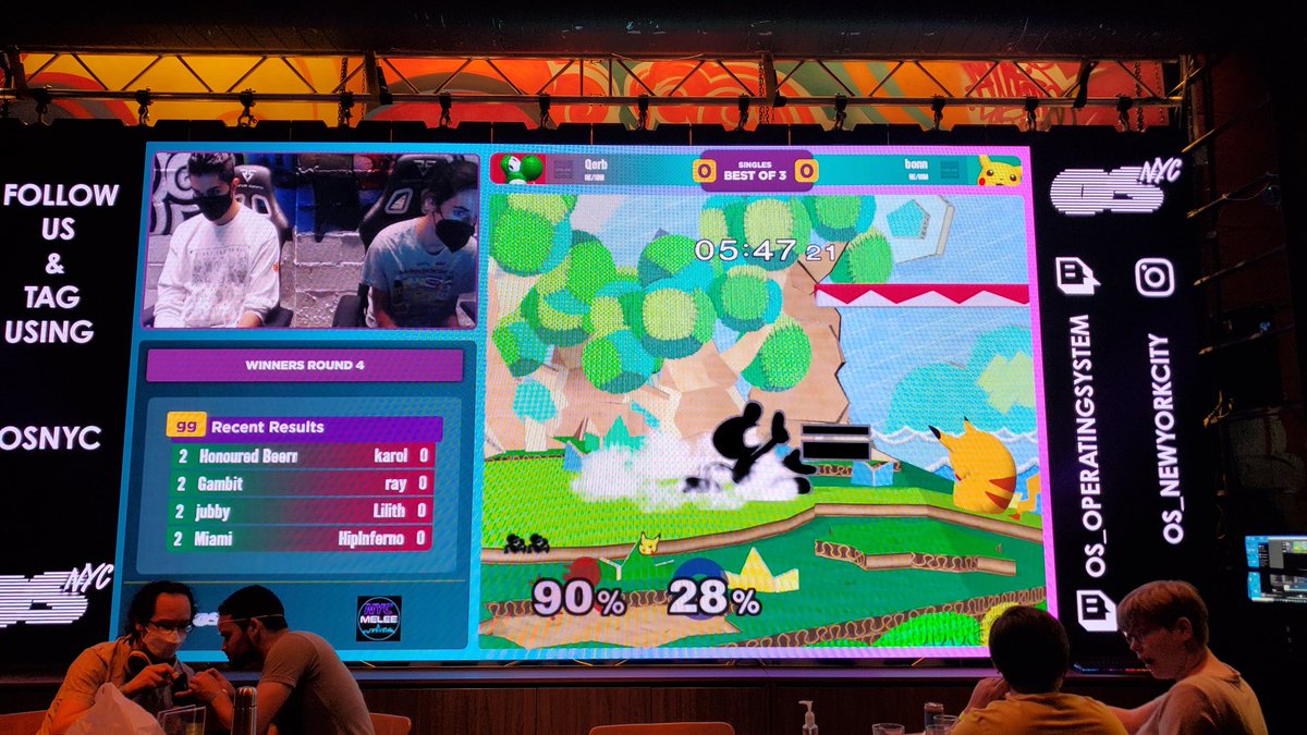 a completely normal matchup at this week's nightclub