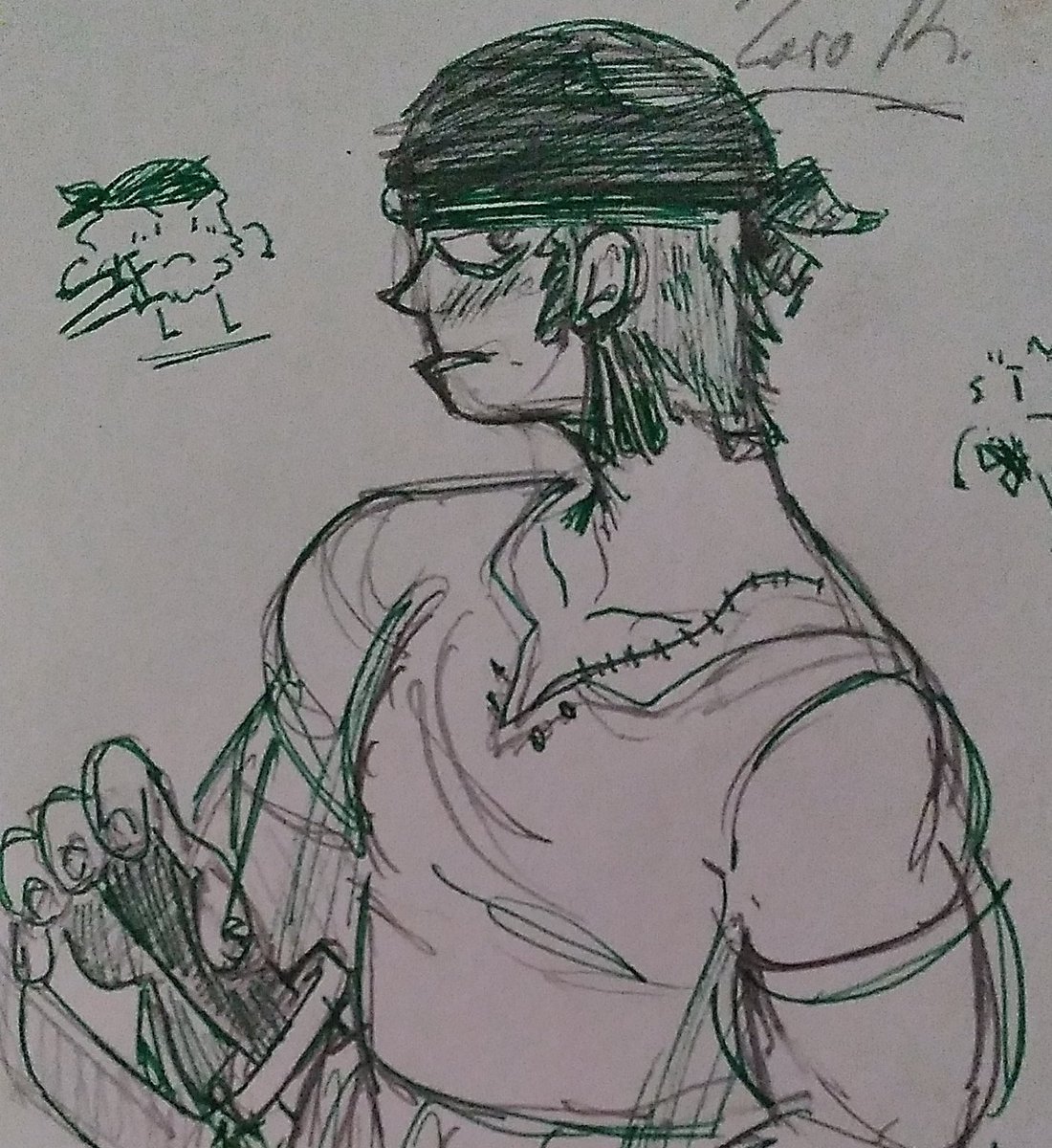 Aquabootys's tweet photo. A few pirate doodles 

#ONEPIECE #zorororonoa  #namionepiece #sanji #onepiecefanart #fanart https://t.co/nOmS3RO0Pk