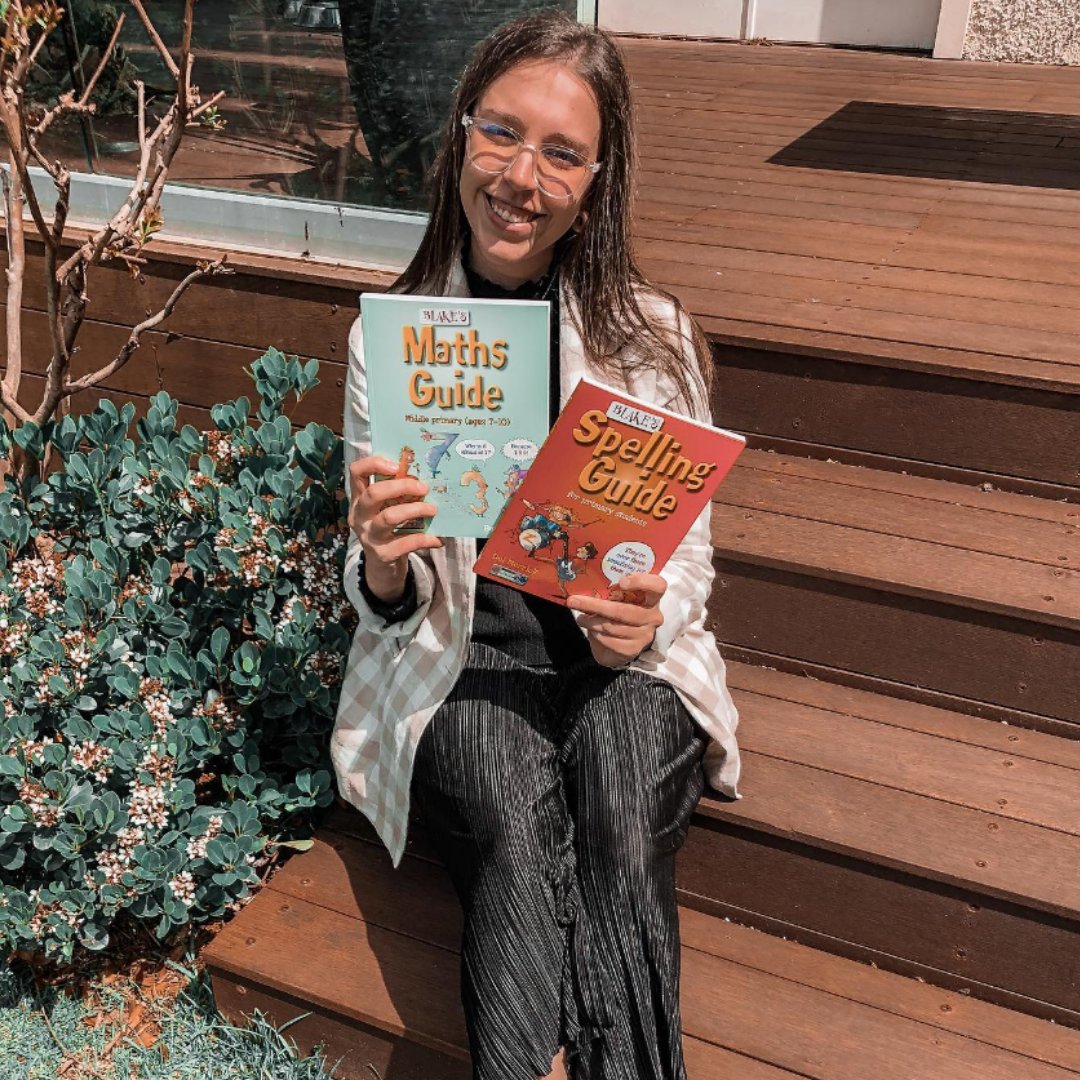 PressPascal's tweet image. Francesca (teachingwithfran on Instagram) with our Maths and Spelling Guide for Primary students from our well-known Blake&apos;s Guides range! 📚 Click here to see what she had to say! hubs.li/Q01gfnf60

#pascalpress #pascal #press #workbooks #guides #sale #school #primary
