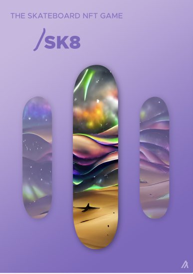 JoelCarben's tweet photo. You know two things I love are skateboarding and @Algorand so had to pick up a @SK8_NFT_Game! $ALGO #skateboarding https://t.co/SPoQNwJ62X