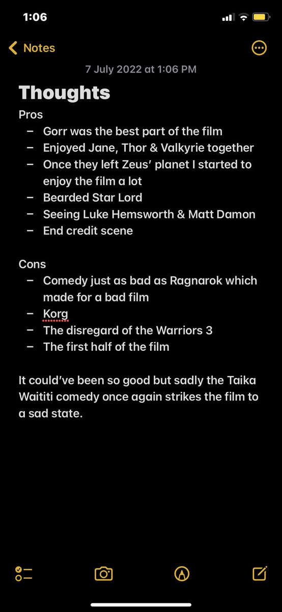 TheUnbrokenSky's tweet photo. Spoilers for #ThorLoveandThunder My thoughts below! https://t.co/F6LrW50B7g