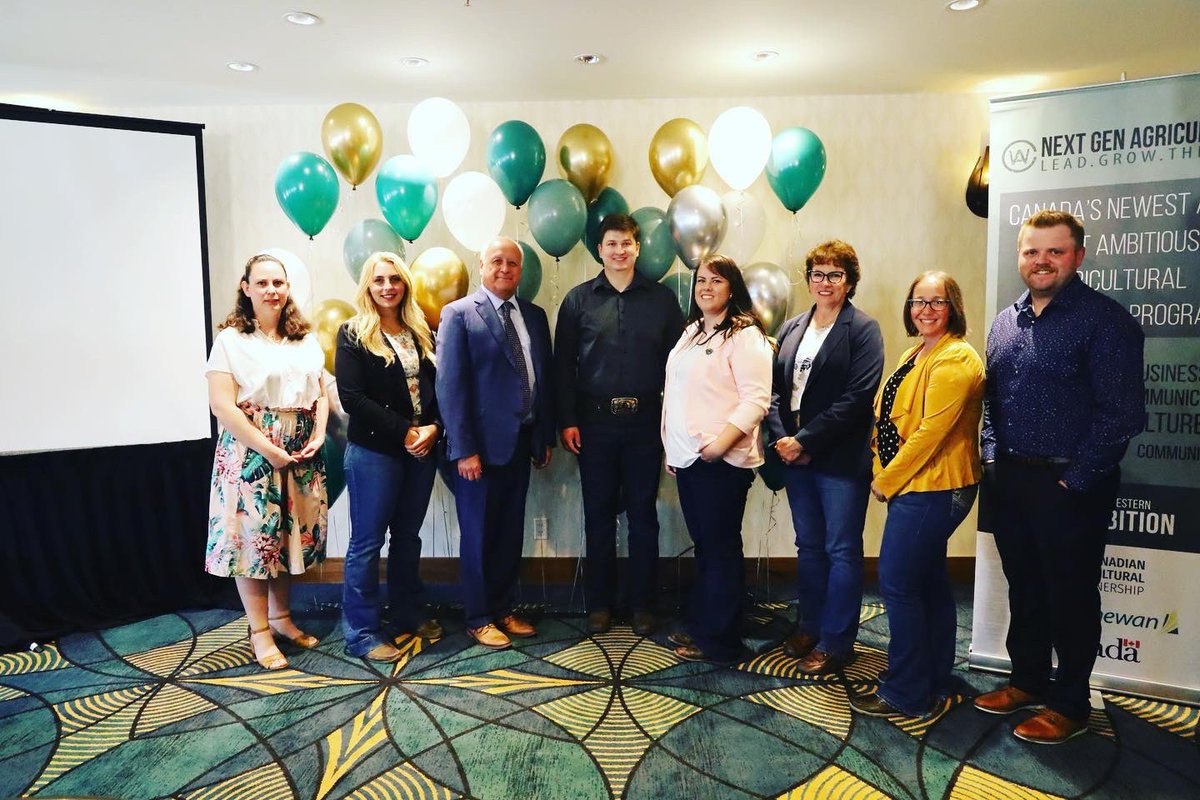Agribition's tweet photo. Congratulations to the 2021/2022 Next Gen Agriculture Mentorship mentees &amp; mentors on their successful completion of the 18-month program! 

We are so proud of this group! 👏🏻 

#CdnAgPartnership 
@AAFC_Canada 
@SKAgriculture https://t.co/nQmc7ARDll