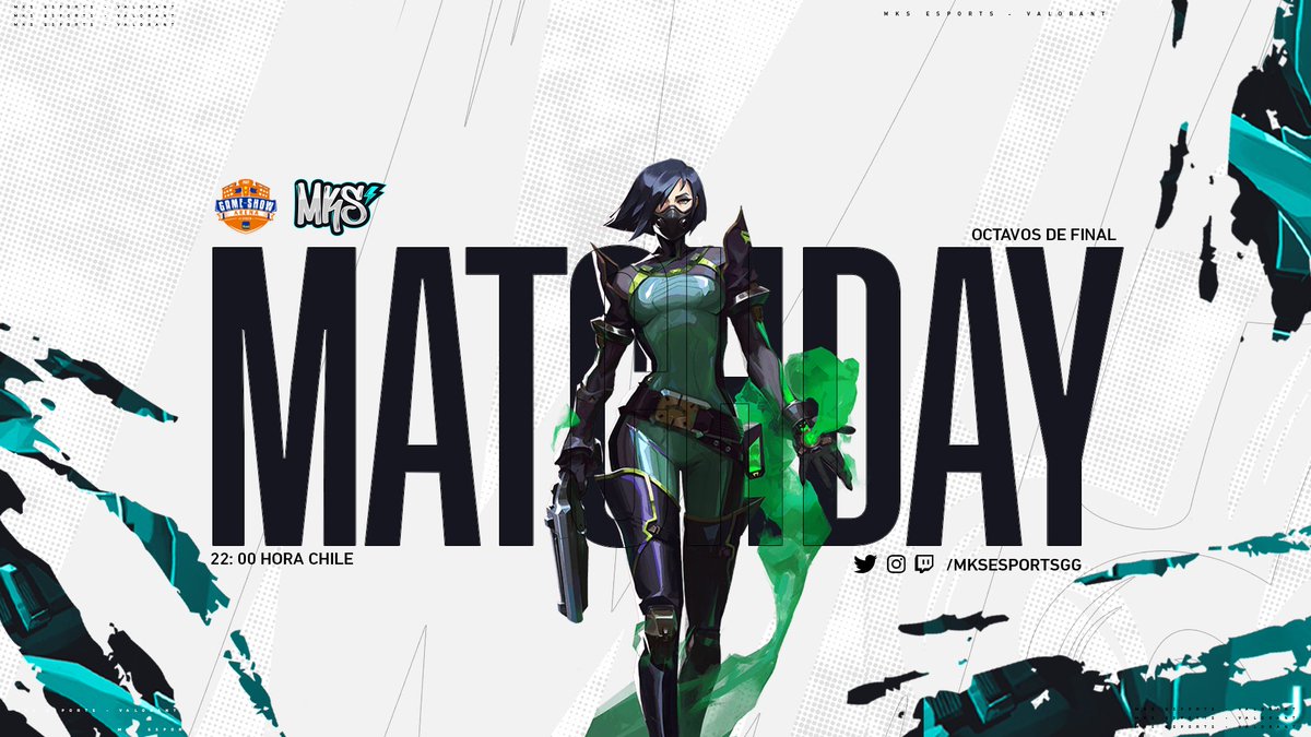 mksesportsgg's tweet photo. MATCHDAY | #VALORANT

Nos jugamos el pase a cuartos en la #gameshowarena 

🏆 @festigame 
🆚 #FREEPROYECT
⏰ 22:00 HS CHL
📺
https://t.co/CYWTe0gwxH

#VAMOSMKS https://t.co/LQ1Q9uB4fH