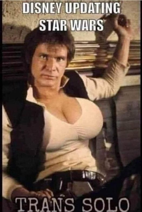 BrutusMaximusX's tweet photo. Mark Hamill is trending for liking a Bette Midler tweet #StarWars #TransWars #TransSolo https://t.co/0M8bMwp85p