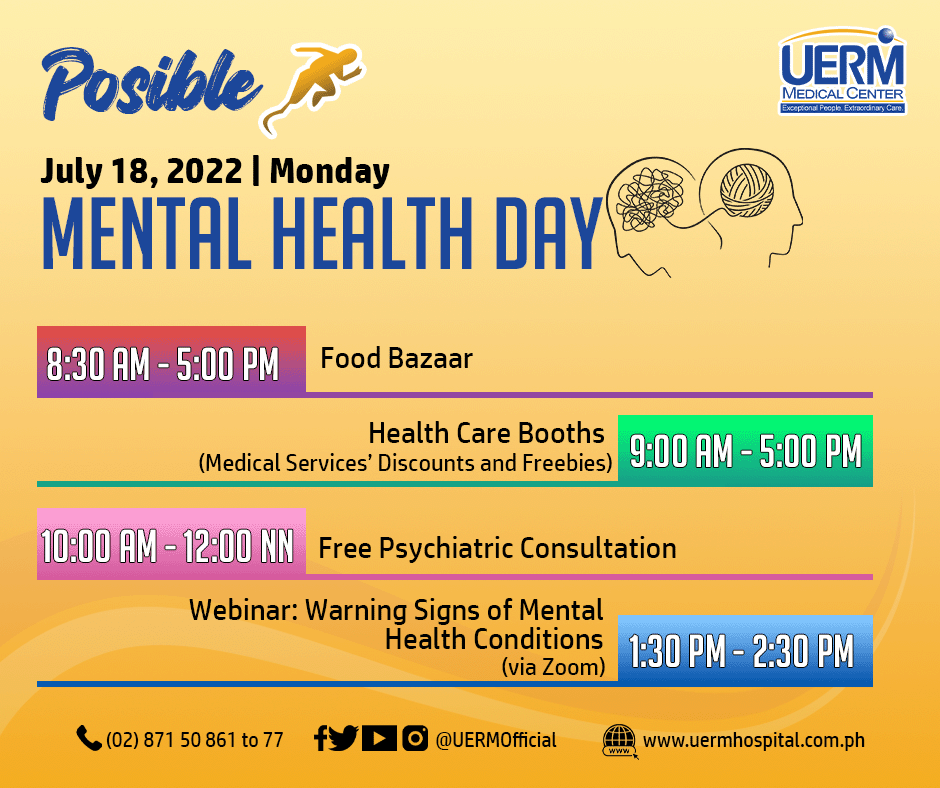 UERMOfficial's tweet photo. (1/2)
Handa na ba kayo?
Ang UERM, kasama ang Physicians for Peace (PFP) ay may handog na mga libreng check-up at regalo para sa mga kapatid nating may mga kapansanan at kanilang pamilya.
Tara, magregister na!
https://t.co/kOISUBgmhp
#UERM #NDPR #PWD https://t.co/WSHzrMo08u