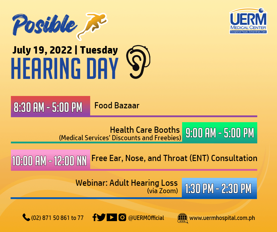 UERMOfficial's tweet photo. (1/2)
Handa na ba kayo?
Ang UERM, kasama ang Physicians for Peace (PFP) ay may handog na mga libreng check-up at regalo para sa mga kapatid nating may mga kapansanan at kanilang pamilya.
Tara, magregister na!
https://t.co/kOISUBgmhp
#UERM #NDPR #PWD https://t.co/WSHzrMo08u