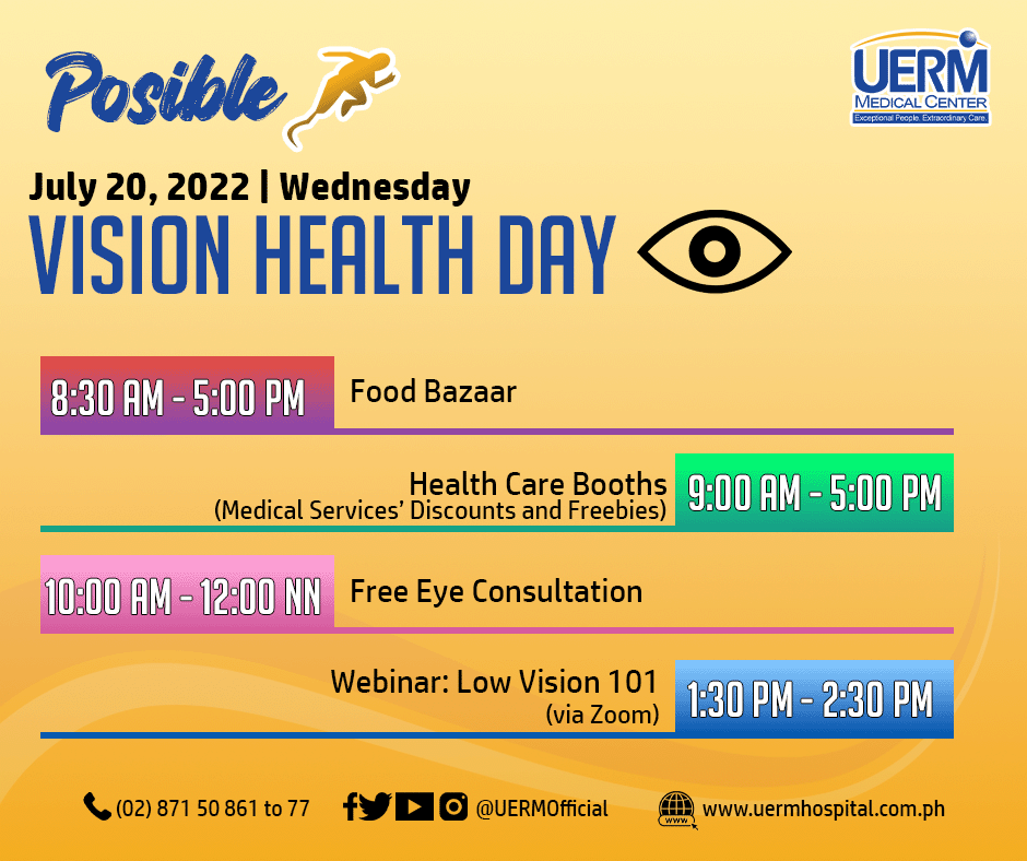 UERMOfficial's tweet photo. (1/2)
Handa na ba kayo?
Ang UERM, kasama ang Physicians for Peace (PFP) ay may handog na mga libreng check-up at regalo para sa mga kapatid nating may mga kapansanan at kanilang pamilya.
Tara, magregister na!
https://t.co/kOISUBgmhp
#UERM #NDPR #PWD https://t.co/WSHzrMo08u