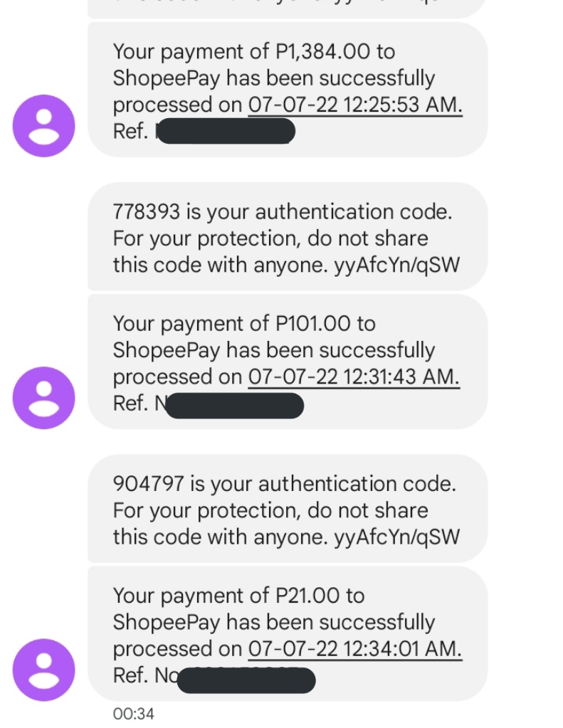 jslsprogram's tweet image. good morning, jsls!! nagcash in kami sa shopeepay ng exact amount na ₱1,506 (fees included) and ito po yung mga nabili namin:
5.6 kg of dry cat food
1 kg of wet cat food 

thank you so much sa donations niyo!! magpopost kami ulit kapag dumating na 🥰

#JSLsProgramProofs 🫶🏿