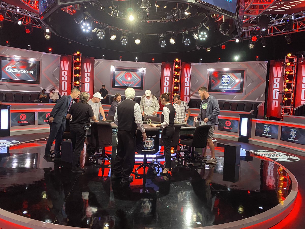 On here in an hour #wsop