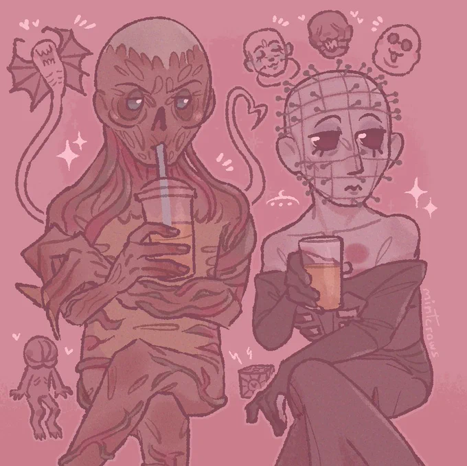 chilling after a long day of tormenting teenagers

[#StrangerThings #StrangerThings4 #hellriser] 
