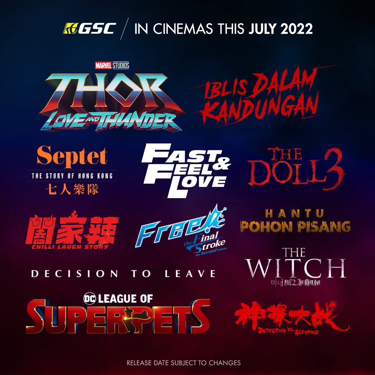 Pesaing Movie Mat Kilau utk bulan ni guys..