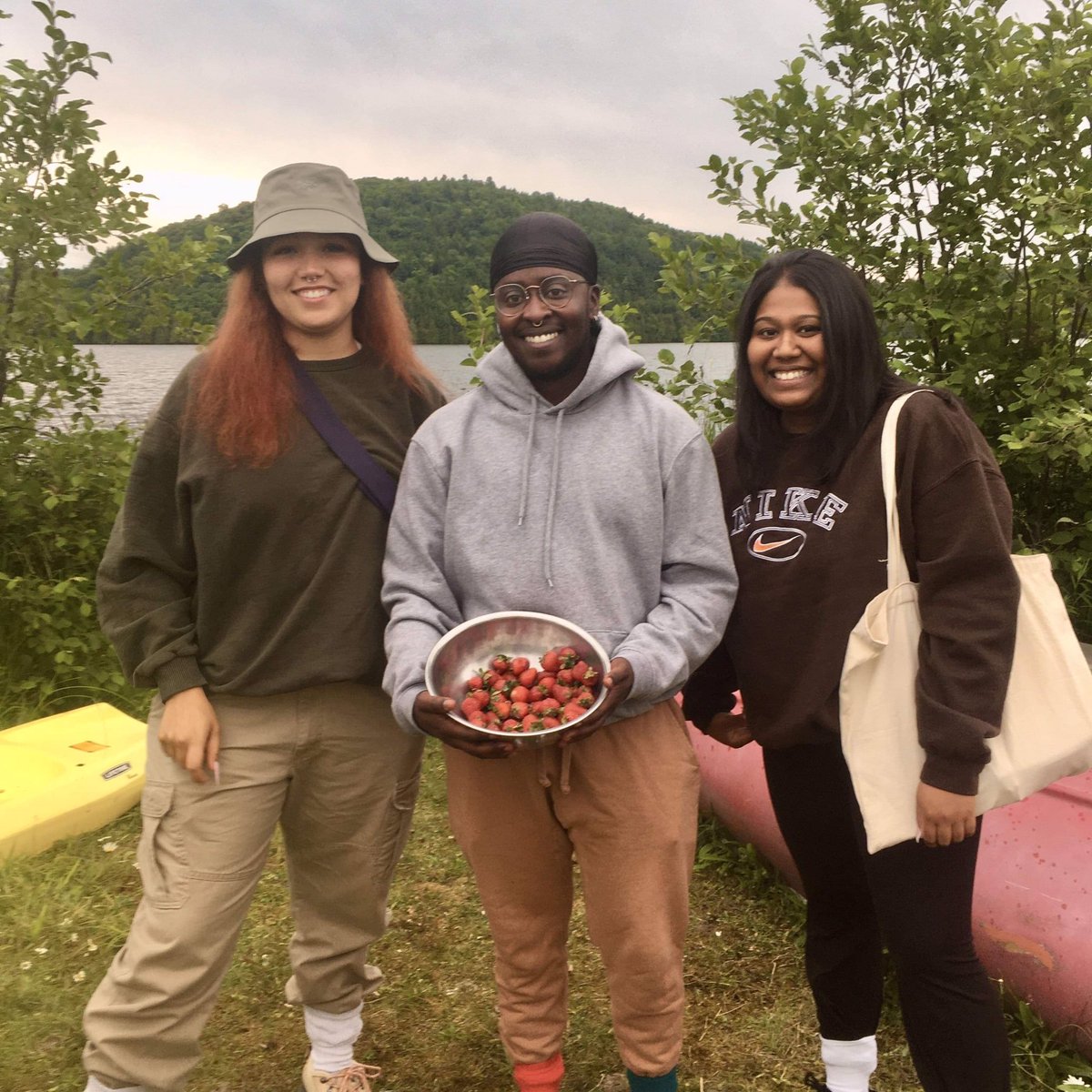 The first (&amp; definitely not the last) BIPOC walk / gathering at Biblioterre happened last Thursday. It was super wonderful! There were about 14 of us that came together to meet the land and each other, some for the first time.

Big thanks to everyone that came out and supported!