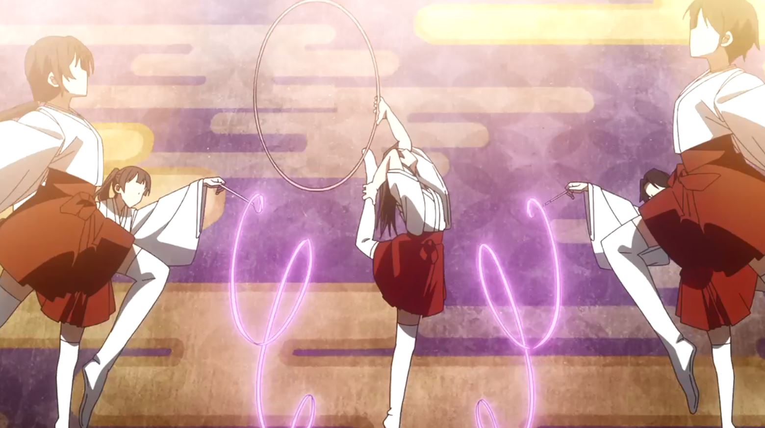 菊池雄一郎 奉心伝説のシーンは三浦琢光さんです めちゃくちゃ大変なシーンでしたが 素晴らしい技術で見事に演劇シーンを書いていただきました A 1社員の作画さんでございまして 素晴らしい才能で今後ますます注目していただけますと T Co