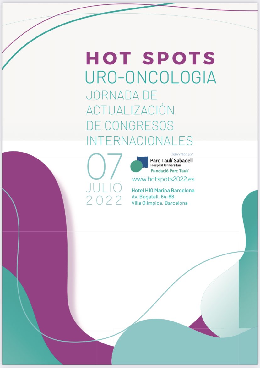 EnriqueGallar12's tweet photo. Us esperem aquesta tarda a la Jornada Hot Spots de Revisió dels últims congressos internacionals amb @Maroto5Pablo @terebonfill @begona_mellado #AlbertFont #RafaelMorales #IriaGonzalez @crisuarez08 @MDomenechs @inspiranetwork @parctauli @VHIO @althaiamanresa https://t.co/2FR18zaaT1