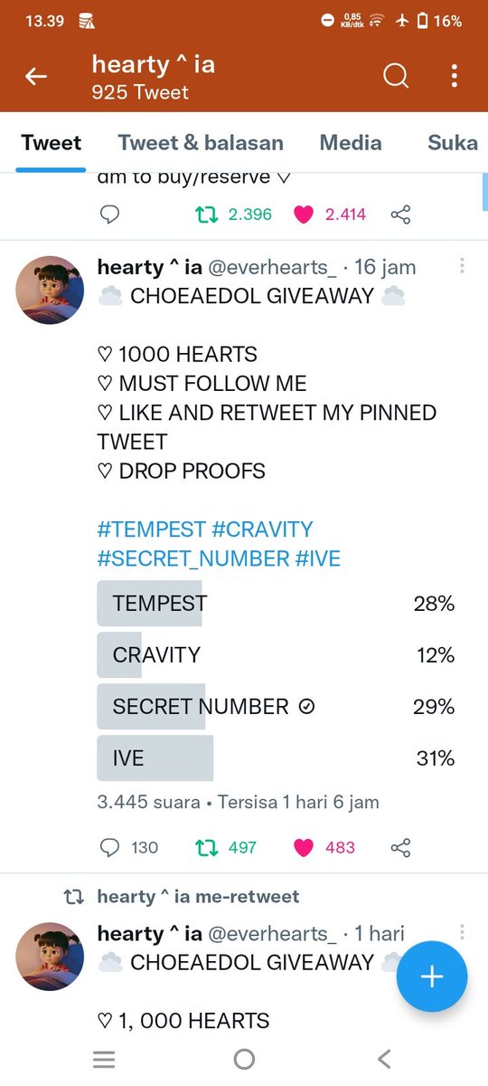 my_tintang's tweet photo. @everhearts_ Done, please vote for @5ecretNumber #secretnumber4thsingle #secretnumber #Secret_number https://t.co/D18L1EsQ6b
