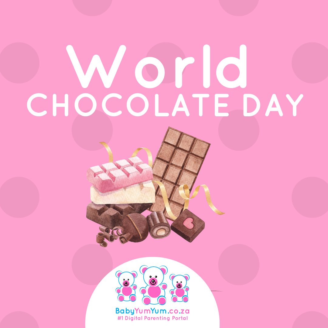 BabyYumYumSA's tweet photo. Today is World Chocolate Day ...

Join us LIVE on our Instagram Page @BabyYumYumsa @ 12pm. We'll be showing you how to make easy-peasy chocolate lollipops for kids!

#WorldChocolateDay #CelebratingChocolate https://t.co/Dj5Amfcox9