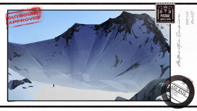 Antarctic Empire postcards #mcytfanart 